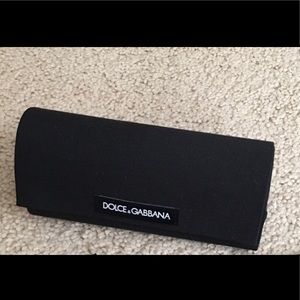 🎊Dolce & Gabbana Sunglasses case Only 🎊 3” tall 7” long. See pictures.